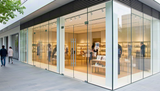 Frameless Glass Door Stainless Steel Patch Fitting