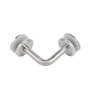 Glass to Glass Connector Stainless Steel Handrail Fitting