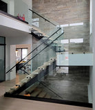 Glass to Glass Connector Stainless Steel Handrail Fitting