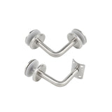 Glass to Glass Connector Stainless Steel Handrail Fitting