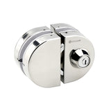 Security Stainless Steel Glass Door Lock