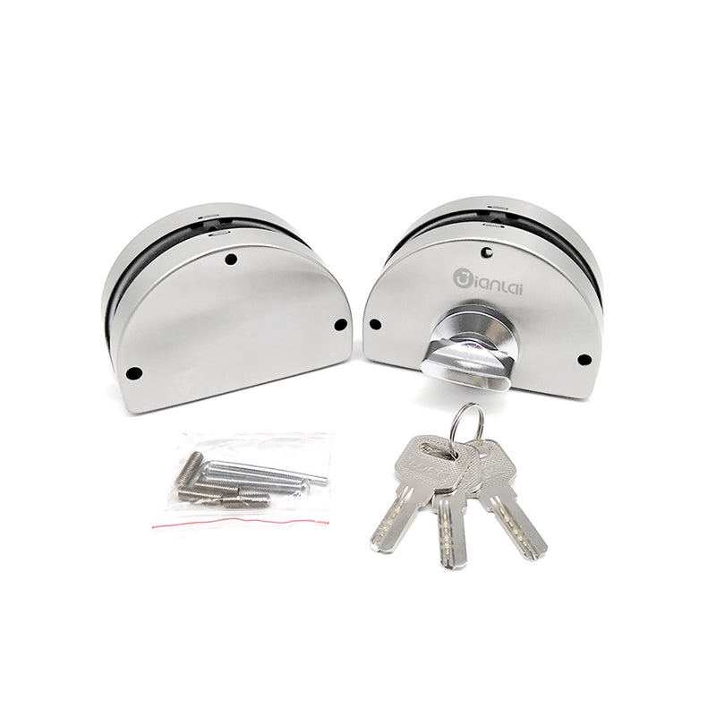 Security Stainless Steel Glass Door Lock
