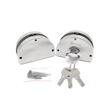 Security Stainless Steel Glass Door Lock