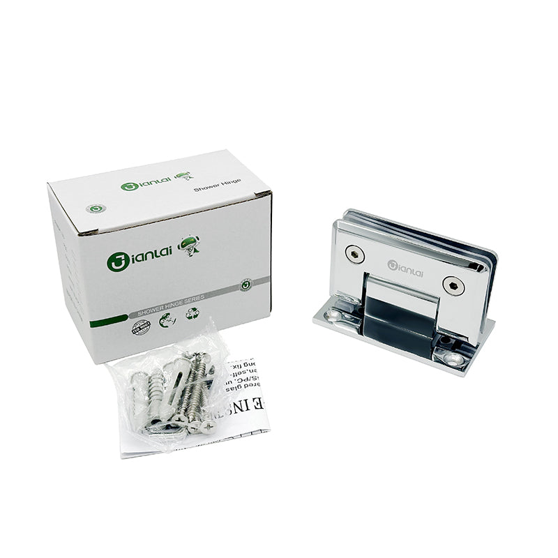90 Degree Stainless Steel Shower Hinge