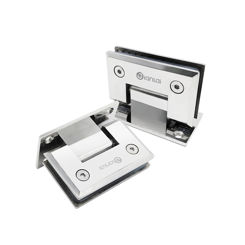 90 Degree Stainless Steel Shower Hinge