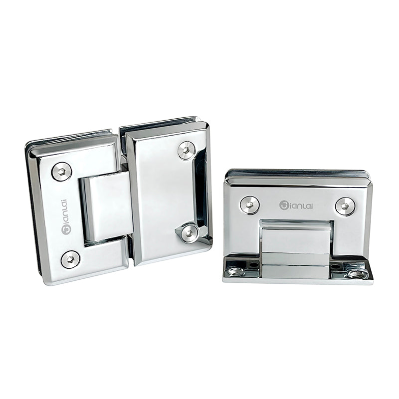 90 Degree Stainless Steel Shower Hinge