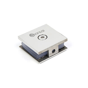 Square 0 Degree Stainless Steel Glass Clamp
