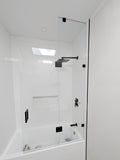 Square 0 Degree Stainless Steel Glass Clamp