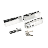 Frameless Glass Door Stainless Steel Patch Fitting