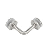 Glass to Glass Connector Stainless Steel Handrail Fitting