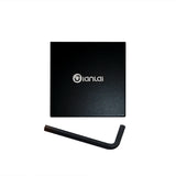 Square 0 Degree Stainless Steel Glass Clamp