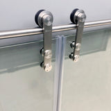 Glass Roller Hanging Wheel Sliding Door System